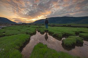 Sonnenuntergang Glencoe Vally