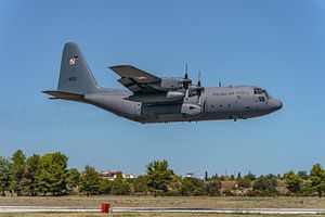 Polens Lockheed C-130 Hercules hob ab. von Jaap van den Berg