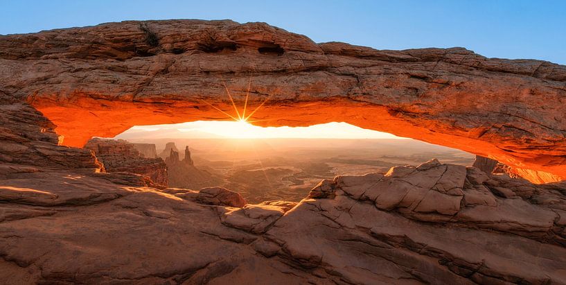 Mesa Arch, Canyonlands van Photo Wall Decoration