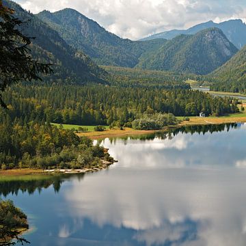 Die Alpen: Blick über den Weitsee von BHotography