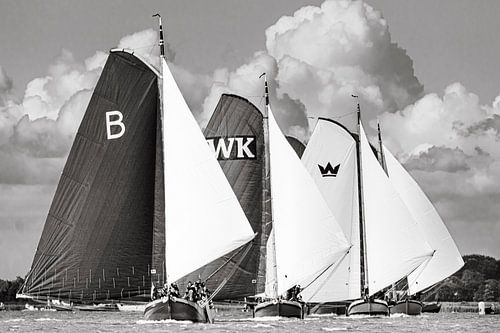 Voor de wind op het Slotermeer