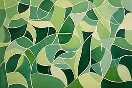 Green Painting | Nature Painting | Painting with Green by AiArtLand