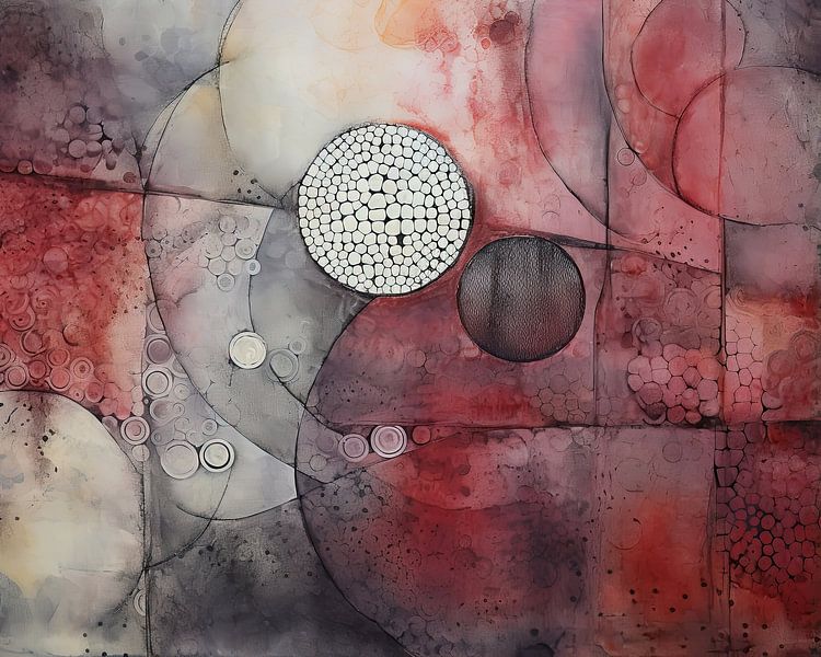 Abstract Modern 25956 van Abstract Schilderij