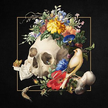 Spring Botanical Vanitas van Marja van den Hurk