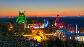 Zechengelände Ewald bei Nacht von LICHTERKISTE