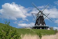 Windmolen, Pellworm, Noord-Friesland, Duitsland van Alexander Ludwig thumbnail