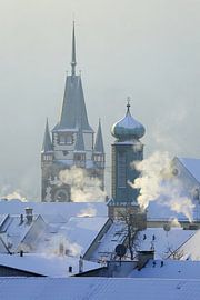 Winterliches Freiburg von Patrick Lohmüller