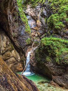 Die Almbachklamm im Berchtesgadener Land