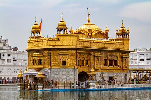 De Harmadir Sahib Gouden Tempel in Amritsar