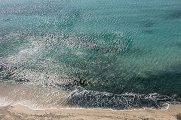Griechisches Meer | Fotodruck Natur Insel Mykonos | Europa Reisefotografie von HelloHappylife