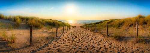 Auf dem Weg zum Strand