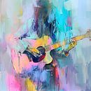 Gitaar van ARTEO Schilderijen thumbnail