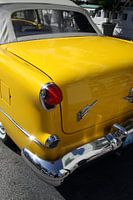 rear view of an old timer