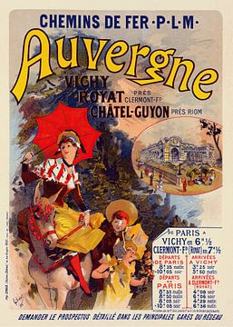 Jules Chéret - L'auvergne (1899) by Peter Balan