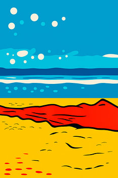 Sommerfläche – Einfachheit im Farbspiel