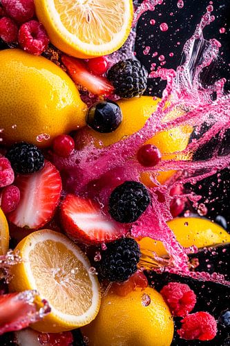 Fruchtgewitter: Spritzige Erfrischung