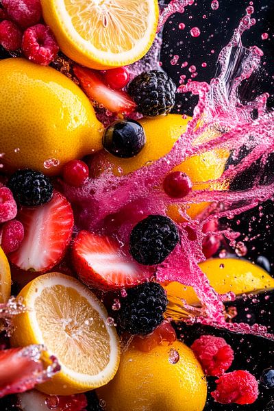 Fruit thunderstorm: tangy refreshment by Poster Art Shop