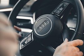 Audi A4 sur Felix Van Lantschoot