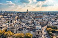 Sonne über Paris von Manjik Pictures Miniaturansicht
