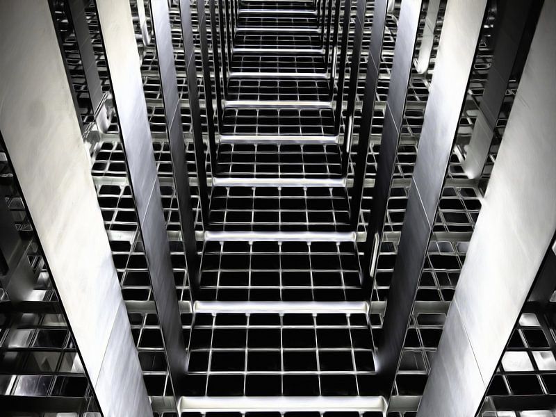 Vensters XII van Maurice Dawson