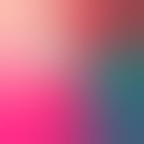 Gradient pastel and neon color art. Magenta, pink, terracotta, green and blue. by Dina Dankers