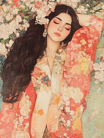 Rêver parmi les fleurs sur Carla Van Iersel