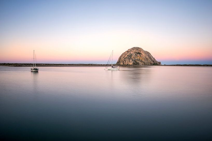 Een serene droom - Morro Bay haven van Joseph S Giacalone Photography