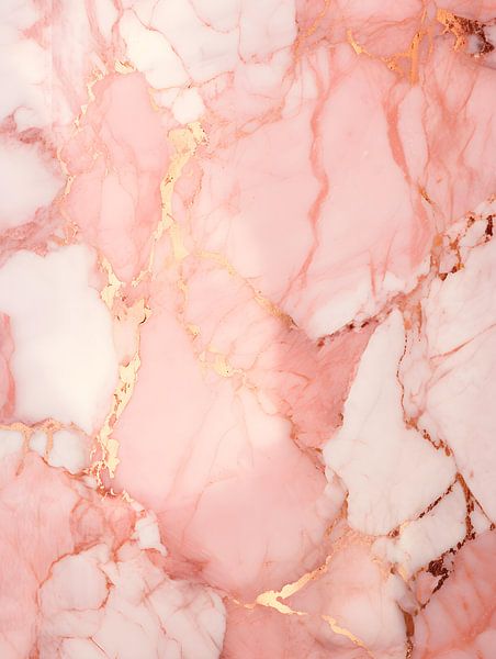 Roségoldener Marmor V2 von drdigitaldesign