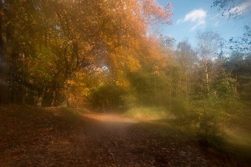 Herbstwald im Stil der alten Meister