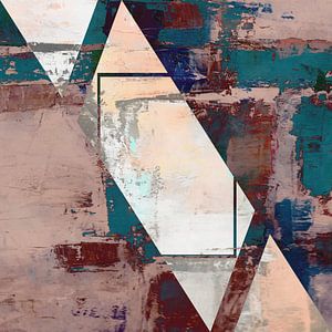 Abstrakt auf geometrisch 3