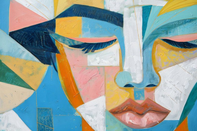 Mrs Cubist Art by Poster Art Shop