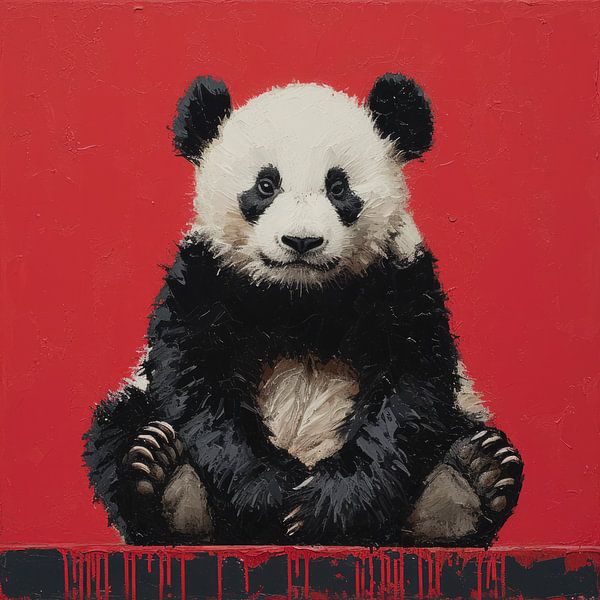 Babypanda naar Hockney 4 van DNH Expressions