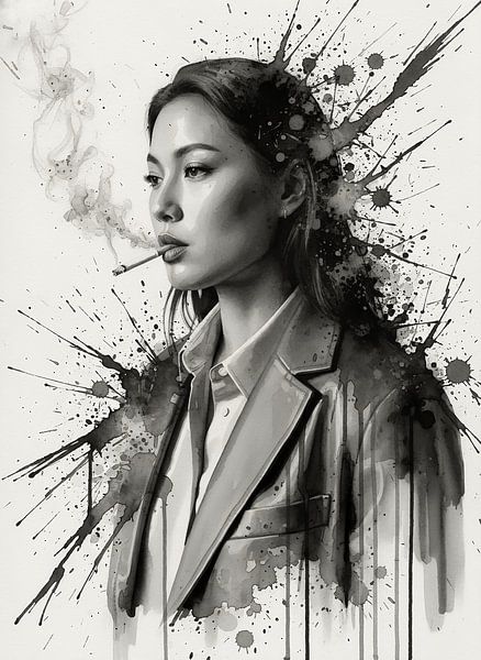 Fragmented Dreams Portrait by Dreamframe Atelier