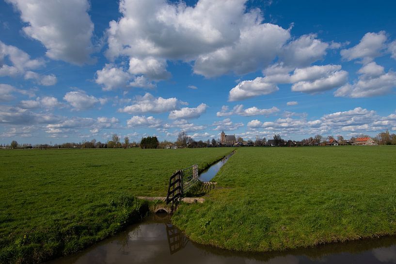 Dutch Village on the Plain by Brian Morgan