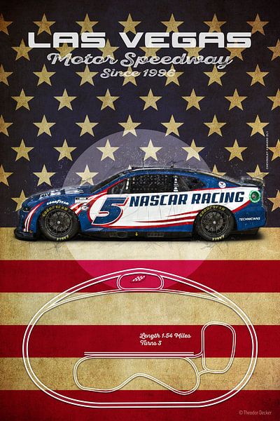 Las Vegas Motor Speedway by Theodor Decker