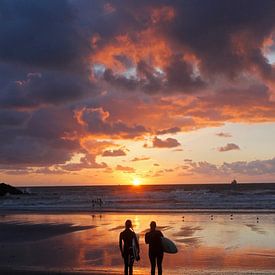 Na het surfen / After a surf day van geen poeha