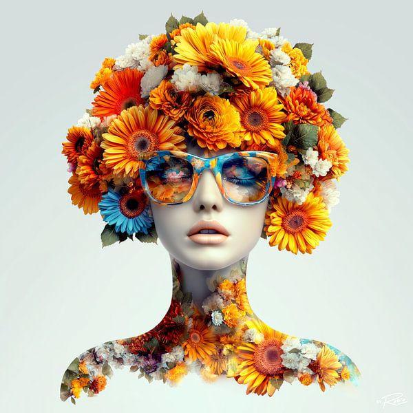 Floral Silence - Petals in Bloom by byRenzo