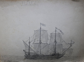 The Dutch Fleute – Maritime trade gold as a childhood memory