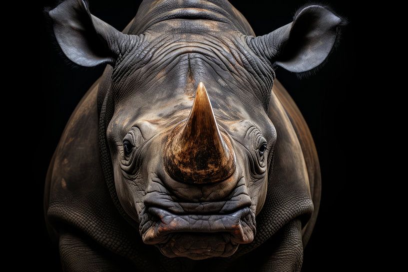 Rhinozeros von PIX on the wall