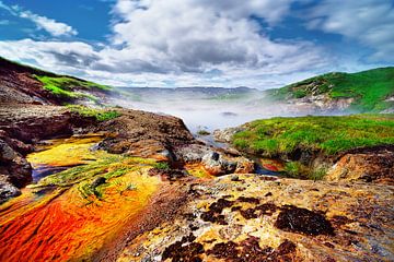 Warme Farben in Island