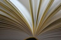 Pagina's van een boek