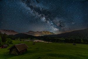 Milchstraße über dem Geroldsee