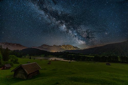 Milky Way above the Geroldsee