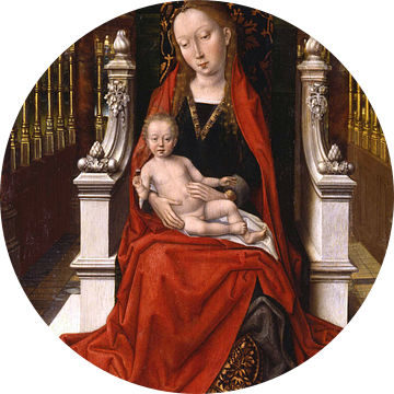 Hans Memling. Maria op Troon met Christuskind