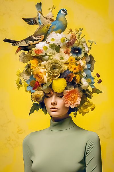 La flore et la faune en tête par Thea