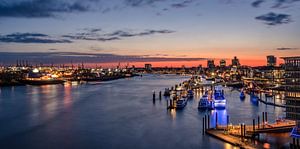 Hafenpanorama Hamburg