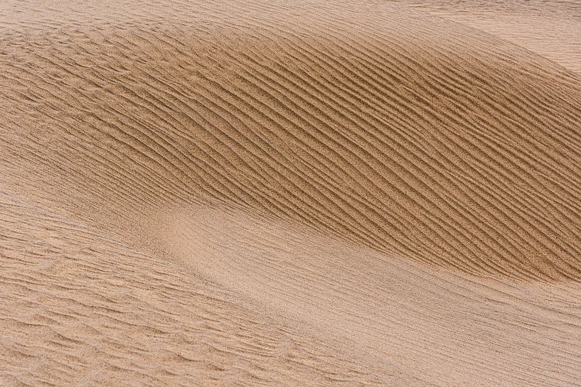 Abstraktes Bild einer Sanddüne in der Wüste | Iran von Photolovers reisfotografie
