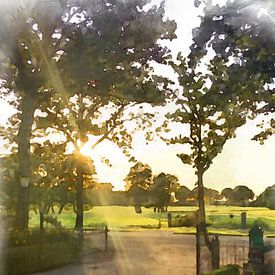 Sunset, Ruinerwold, Drenthe. by Danny de Klerk