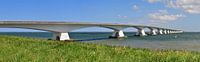 Panorama Zeelandbrug van Zeeland op Foto thumbnail