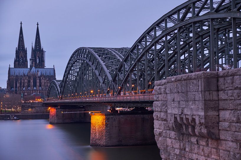 Kölner Dom und Hohenzollernbrücke von 77pixels